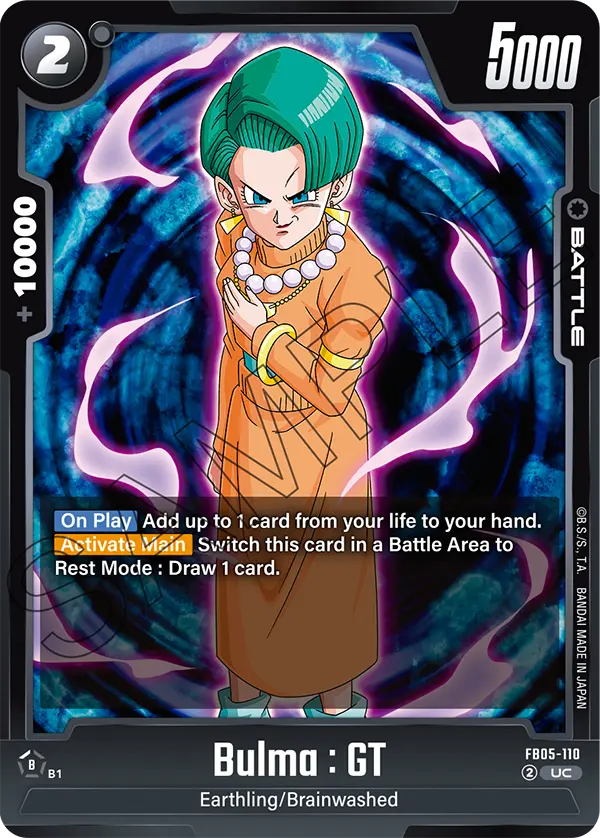 FB05-110 UC Bulma : GT - Pop Culture Larrikin 