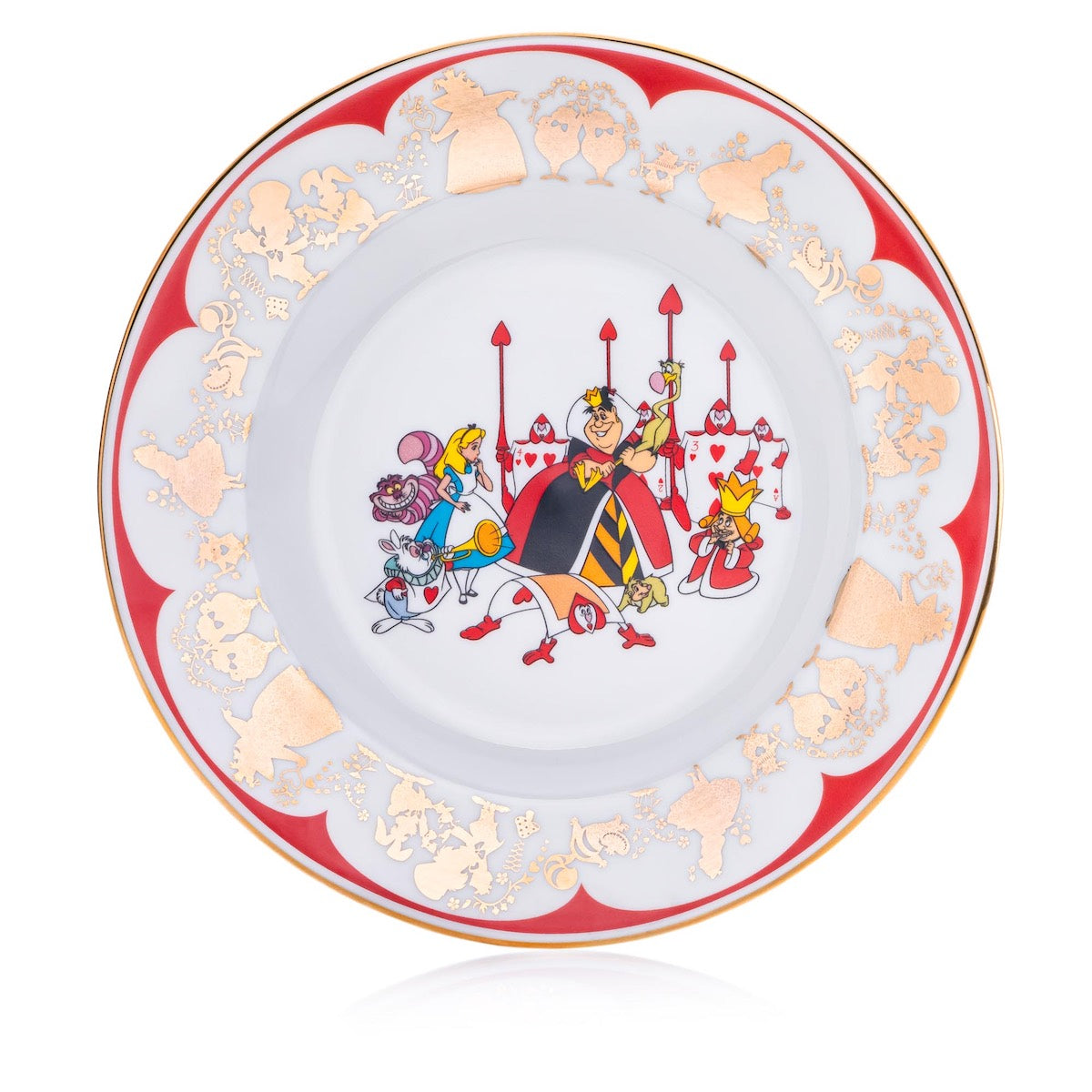 Alice In Wonderland - Queen Of Hearts - 6" Plate - The English Ladies Co - Pop Culture Larrikin 