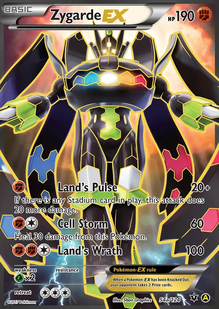 Image of Zygarde-EX Fates Collide (FCO) #54a