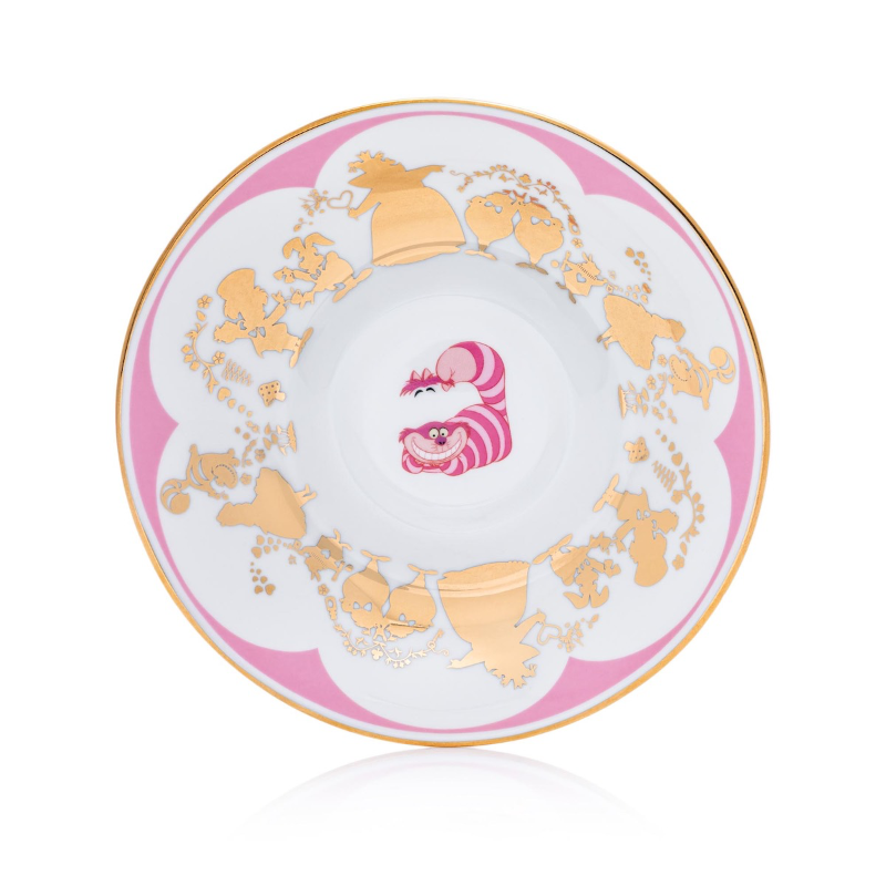 Alice In Wonderland - Cheshire Cat - Cup & Saucer - The English Ladies Co - Pop Culture Larrikin 