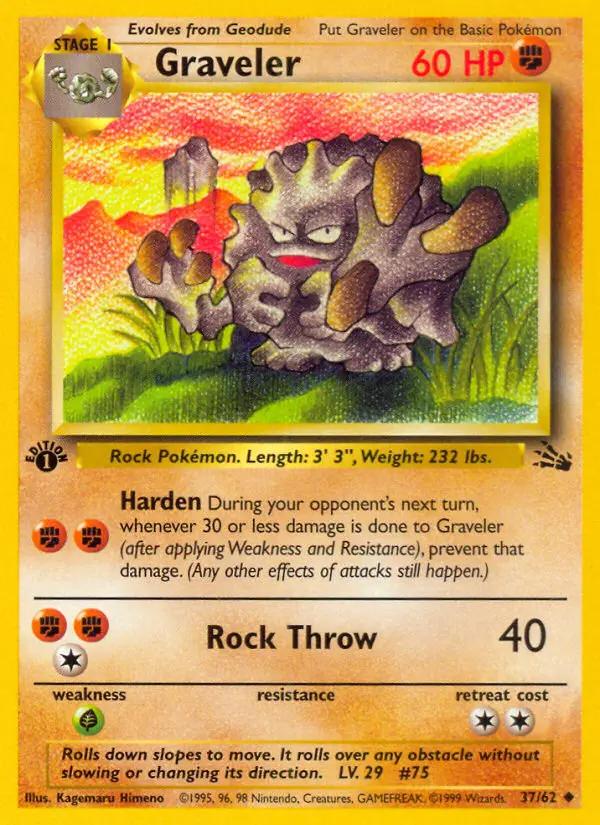 Image of Graveler Fossil (FO) #37