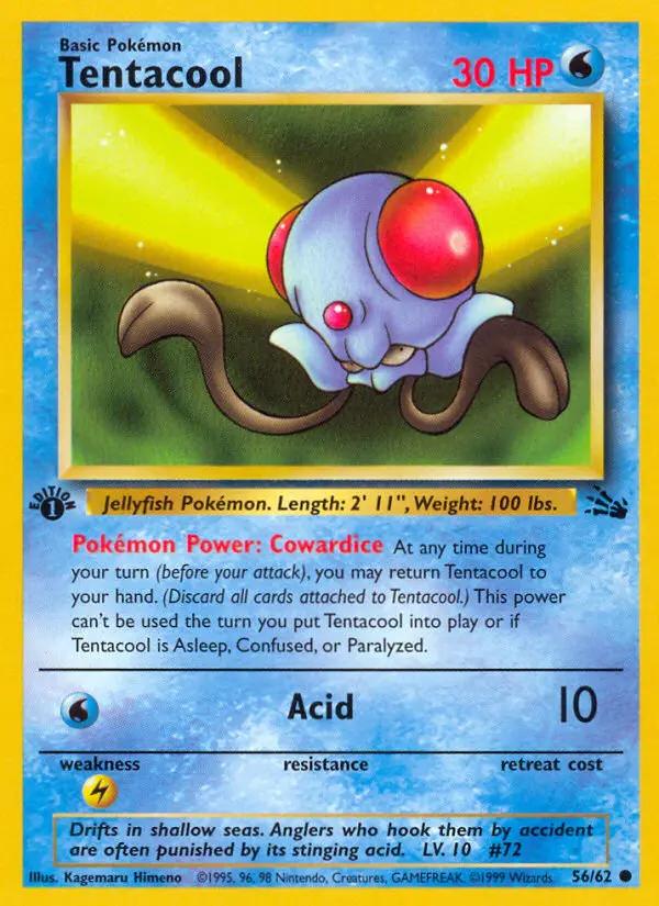 Image of Tentacool Fossil (FO) #56