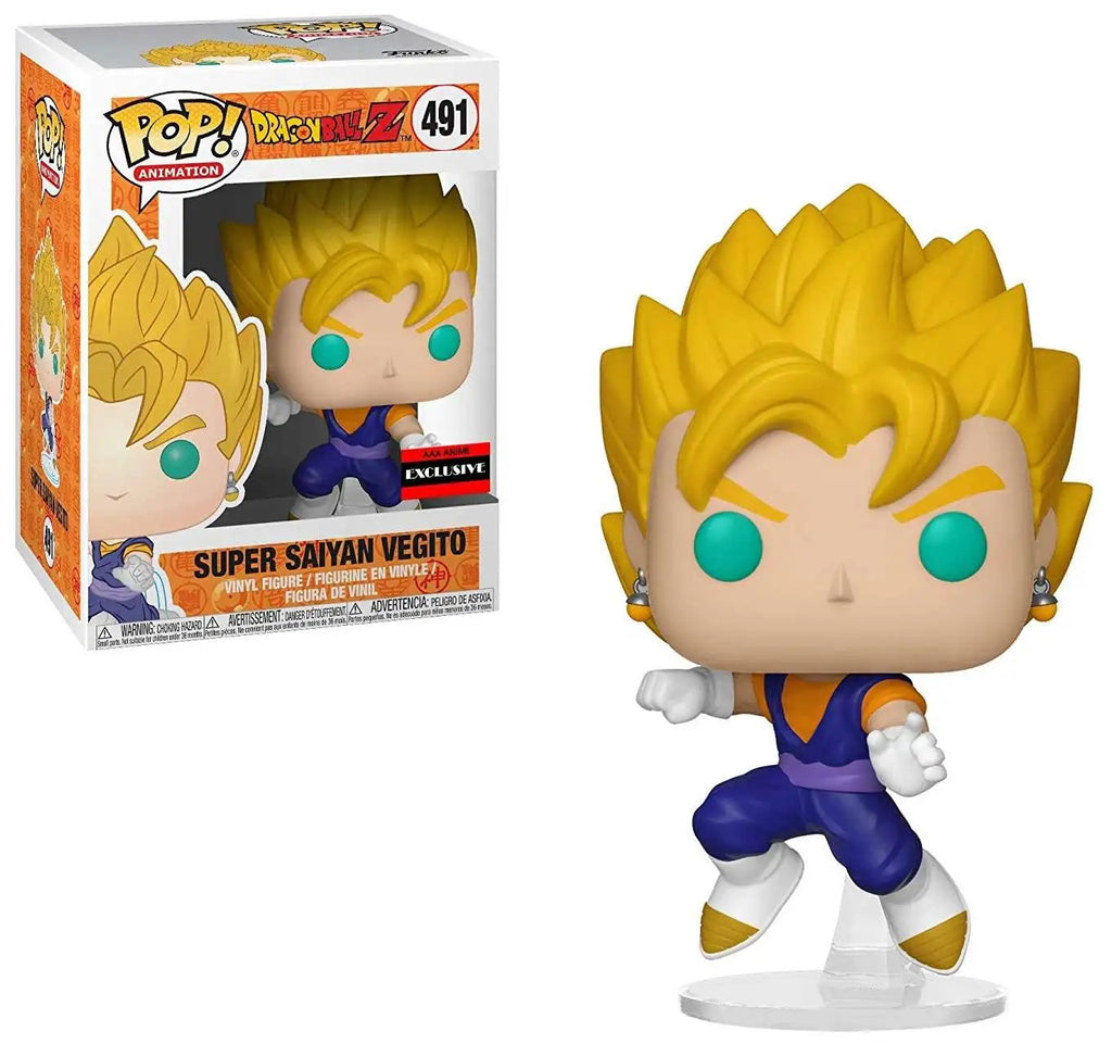 Funko Pop! Super Saiyan Vegito #491 - Dragon Ball Z (Exclusive release) vinyl figure