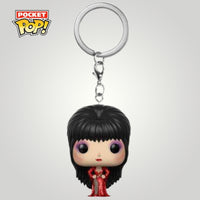 Elvira: Mistress of the Dark - Elvira (Red Dress) US Exclusive Pocket Pop! Keychain - Pop Culture Larrikin