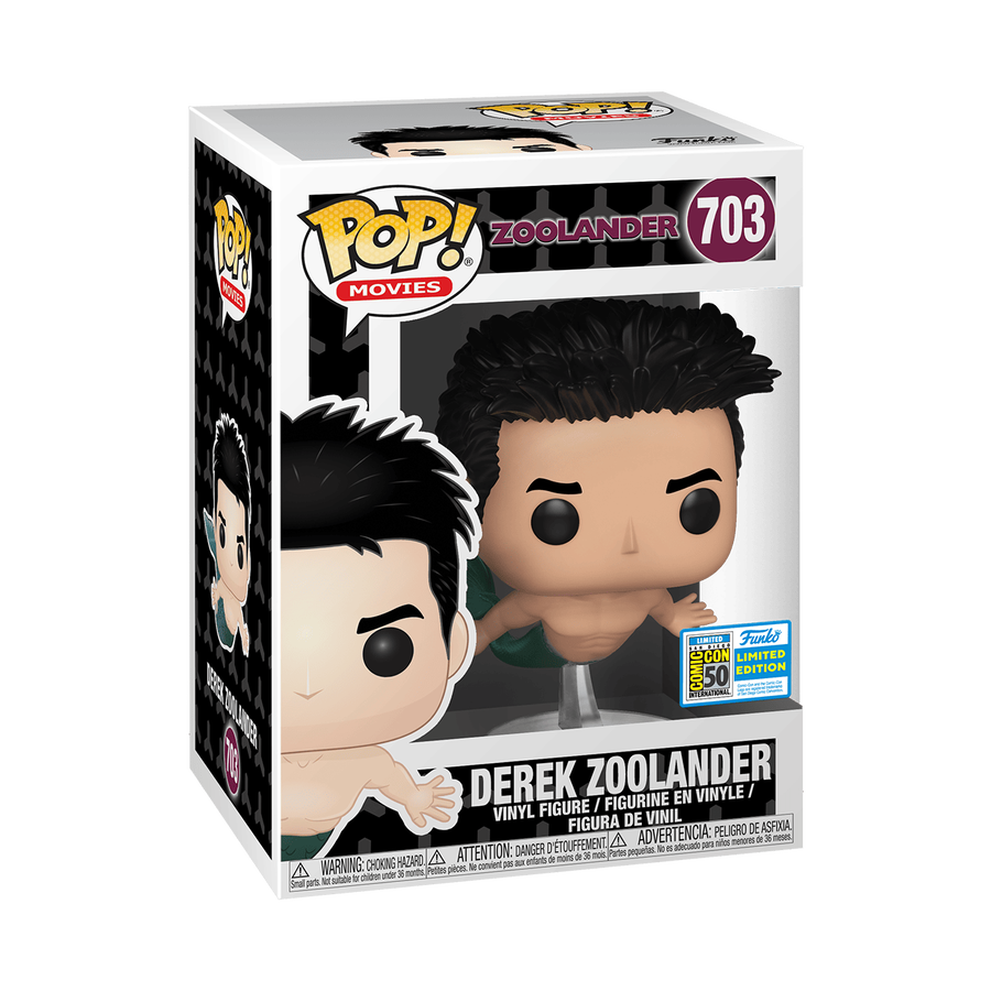 Funko Pop! Derek Zoolander Merman #703 - Zoolander (Exclusive release) vinyl figure