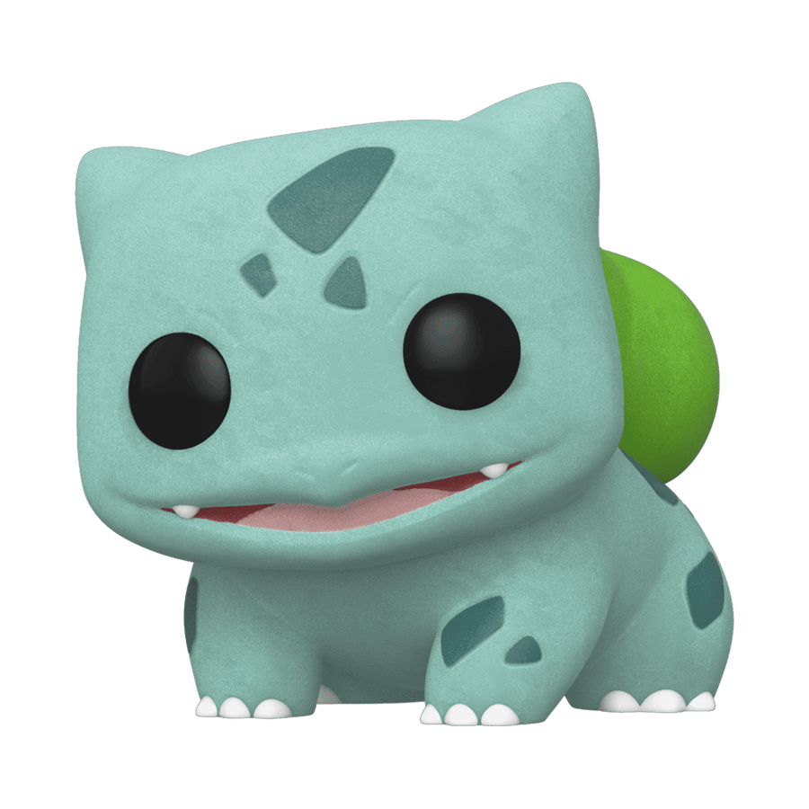 Funko Pop! Bulbasaur Flocked #453 - Pokemon (2020 Spring Convention Exclusive) vinyl figure