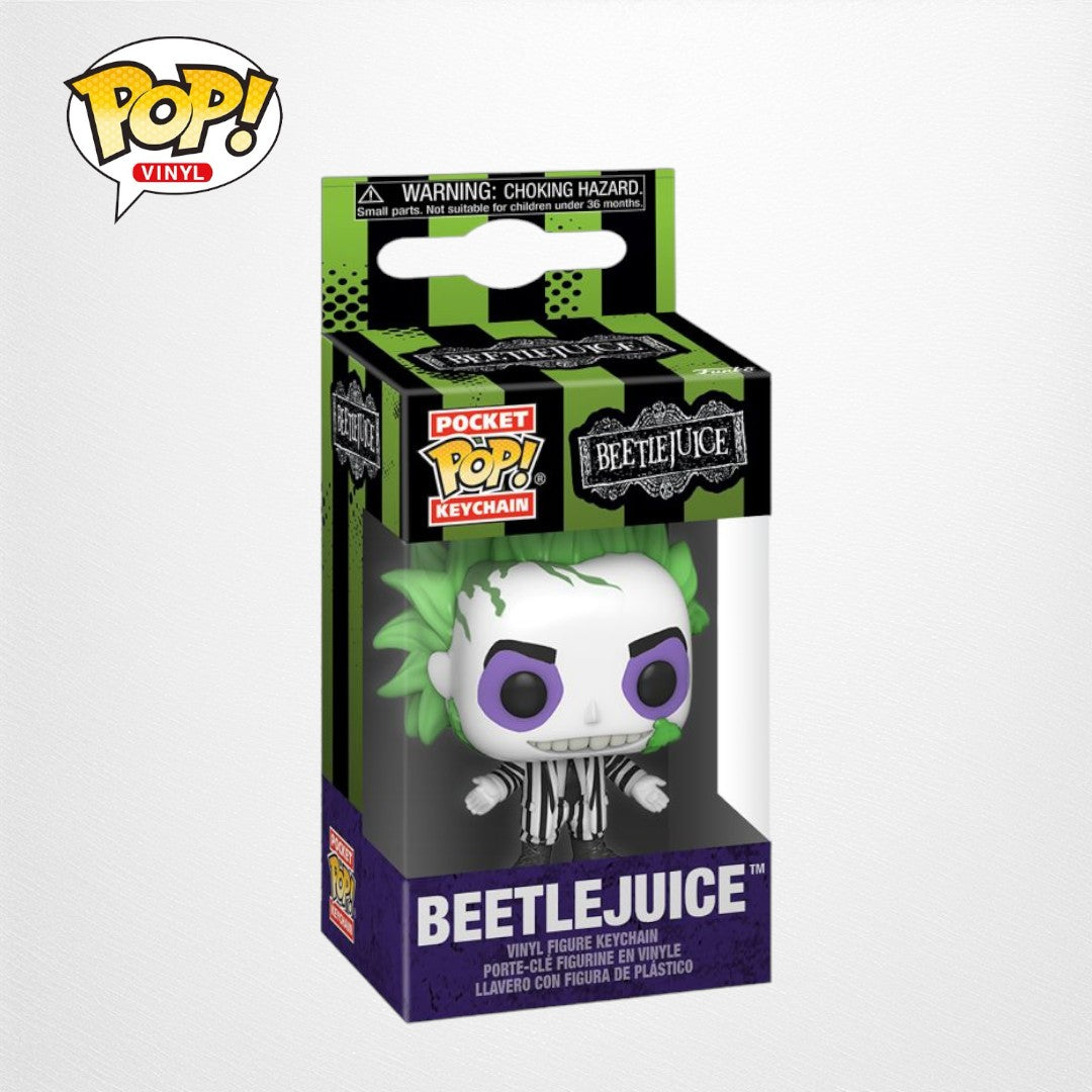 Beetlejuice - Beetlejuice Pop! Keychain - Pop Culture Larrikin 