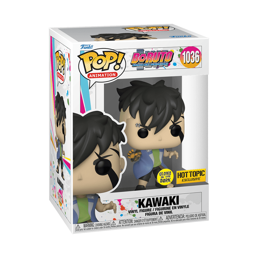 Funko Pop! Kawaki Glow #1036 - Boruto (Hot Topic Exclusive) vinyl figure
