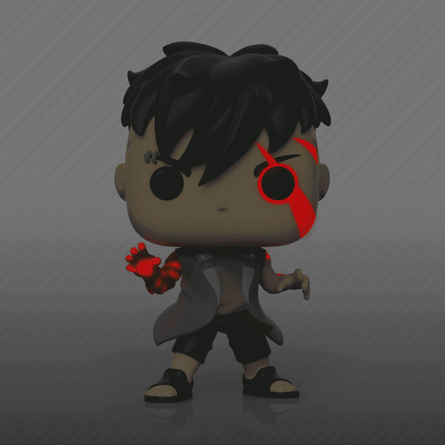 Funko Pop! Kawaki Glow #1036 - Boruto (Hot Topic Exclusive) vinyl figure (image 2)