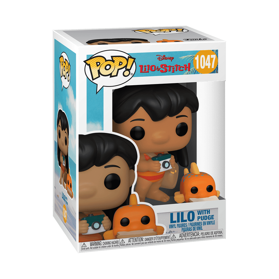 Funko Pop! Lilo with Pudge #1047 - Lilo & Stitch vinyl figure (image 2)