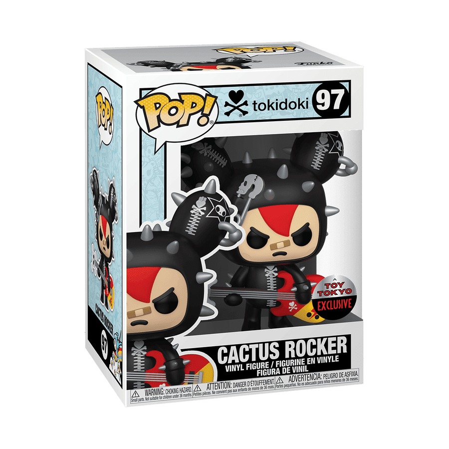 Funko Pop! Cactus Rocker #97 - Tokidoki (Exclusive release) vinyl figure