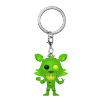 FNaF: SD - Radioactive Foxy Pop! Keychain - Pop Culture Larrikin