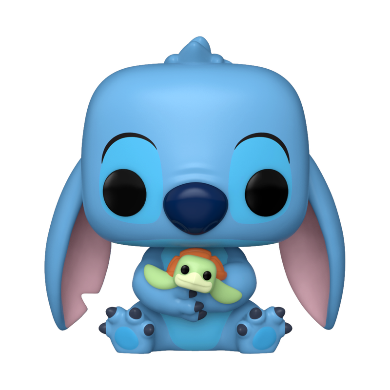 Funko Pop! Stitch with Turtle #1353 - Lilo & Stitch (Hot Topic Exclusive) vinyl figure