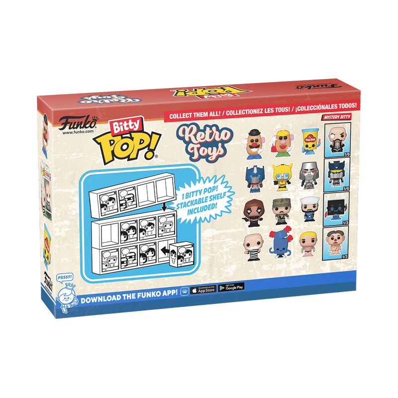 Funko Pop! Transformers Optimus Prime 4-Pack - Retro Toys vinyl figure (image 2)