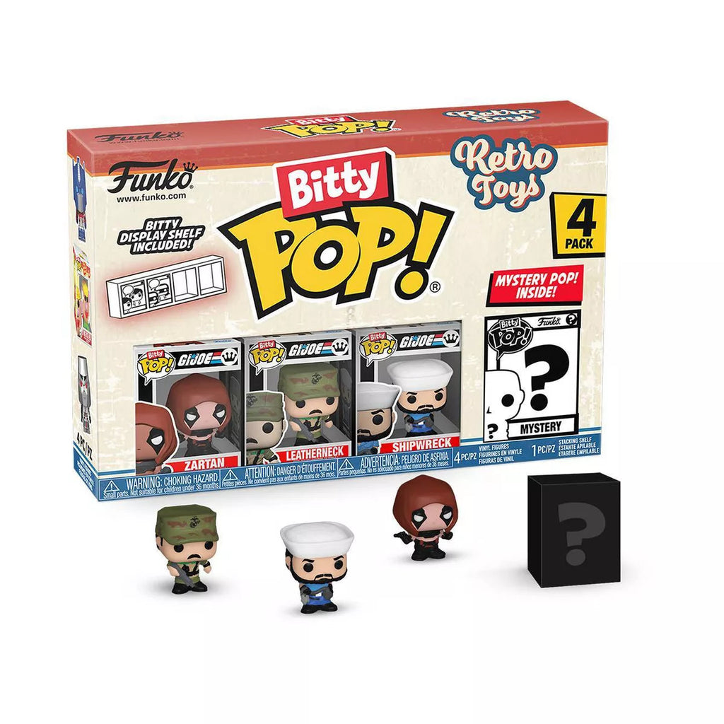 Funko Pop! G.I. Joe Zartan 4-Pack - Retro Toys vinyl figure (image 2)