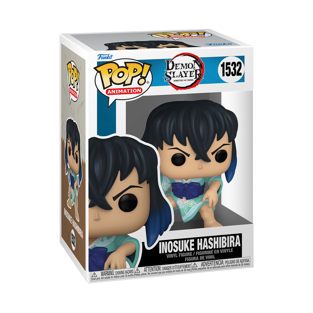 Funko Pop! Inosuke Hashibira (Kimono) #1532 - Demon Slayer vinyl figure