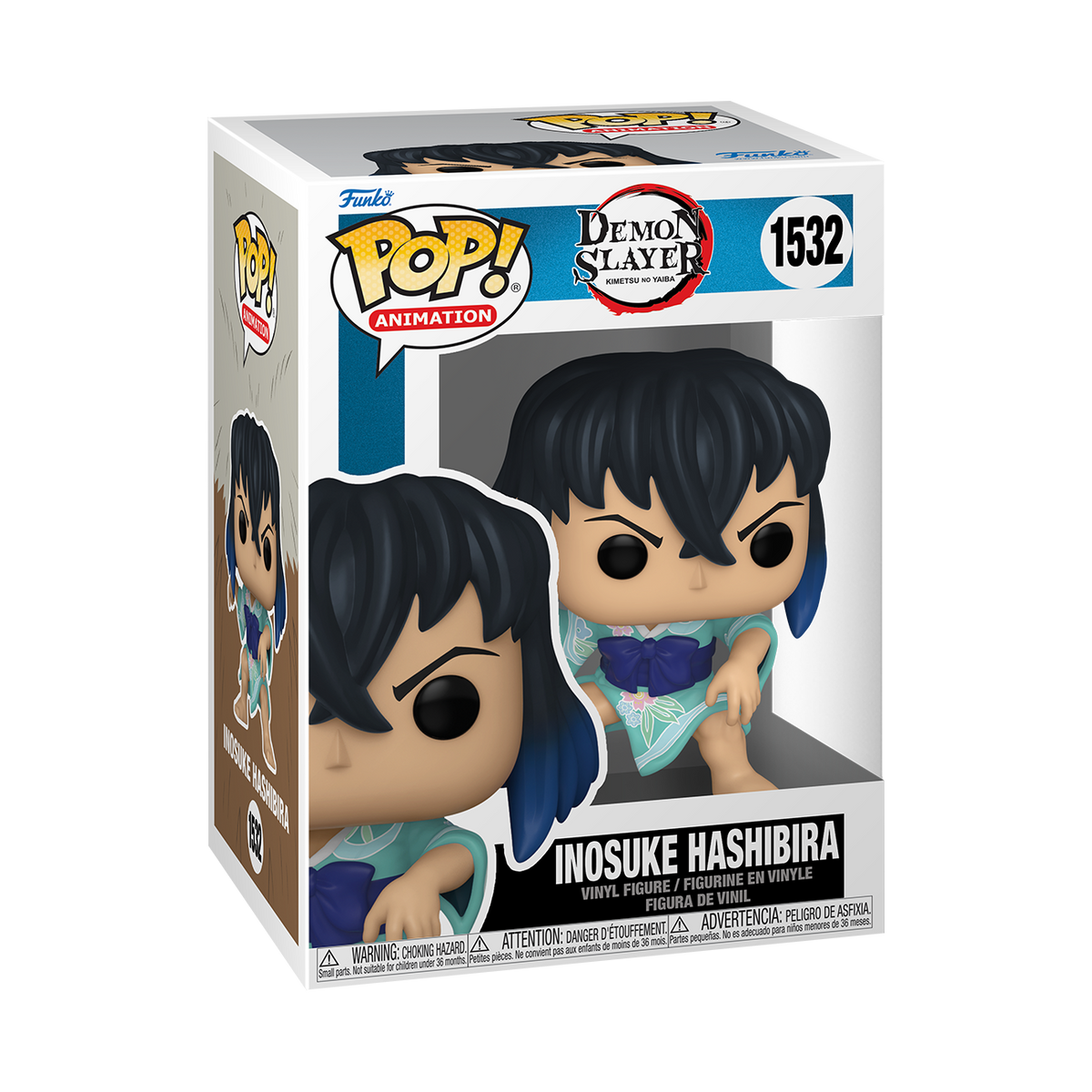 Funko Pop! Inosuke Hashibira (Kimono) #1532 - Demon Slayer vinyl figure