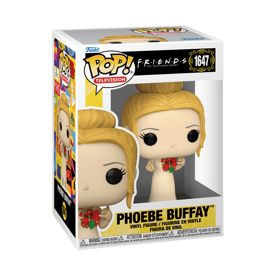 Funko Pop! Phoebe Buffay in Yellow Dress #1647 - Friends vinyl figure (image 2)
