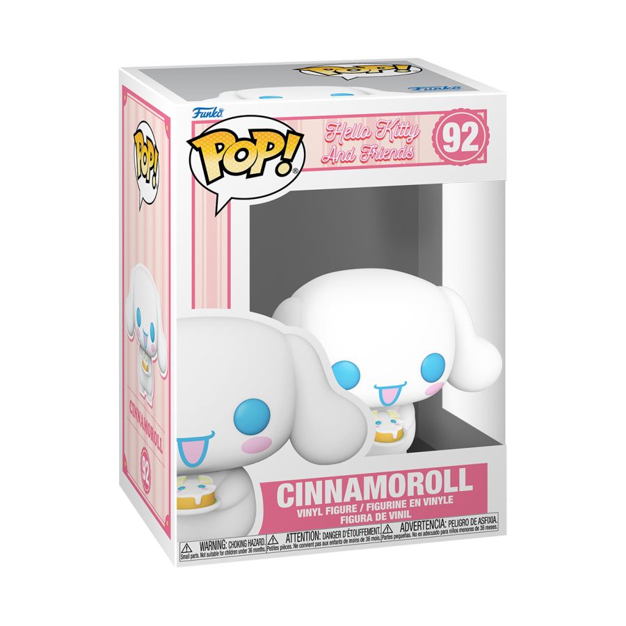 Funko Pop! Cinnamoroll #92 - Hello Kitty and Friends vinyl figure (image 2)