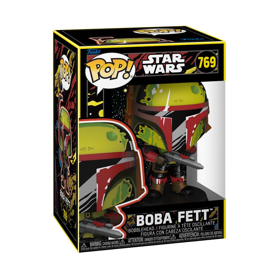 Funko Pop! Boba Fett (Retro Series) #769 - Star Wars: The Book of Boba Fett vinyl figure (image 2)