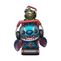 Funko Pop! Gamer Stitch with Frog (Metallic) #1564 - Lilo & Stitch vinyl figure