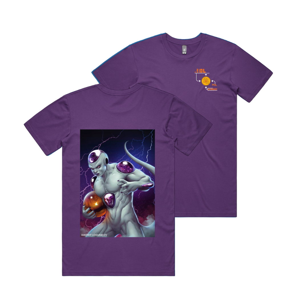 Dragon Ball Z Inspired Freiza T-Shirt by Dmitriy Logunkov - Pop Culture Larrikin