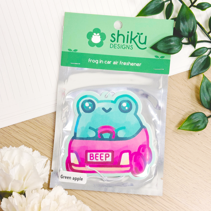Frog Car Beep Beep Air Freshener - Pop Culture Larrikin 