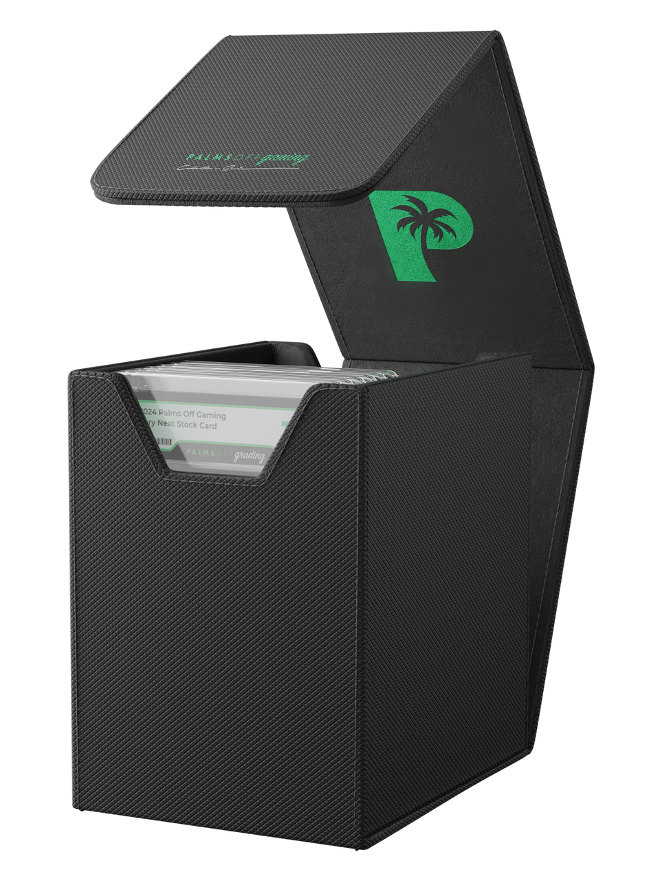 Collector's Series Graded Card Case Small - Black - Palms Off Gaming