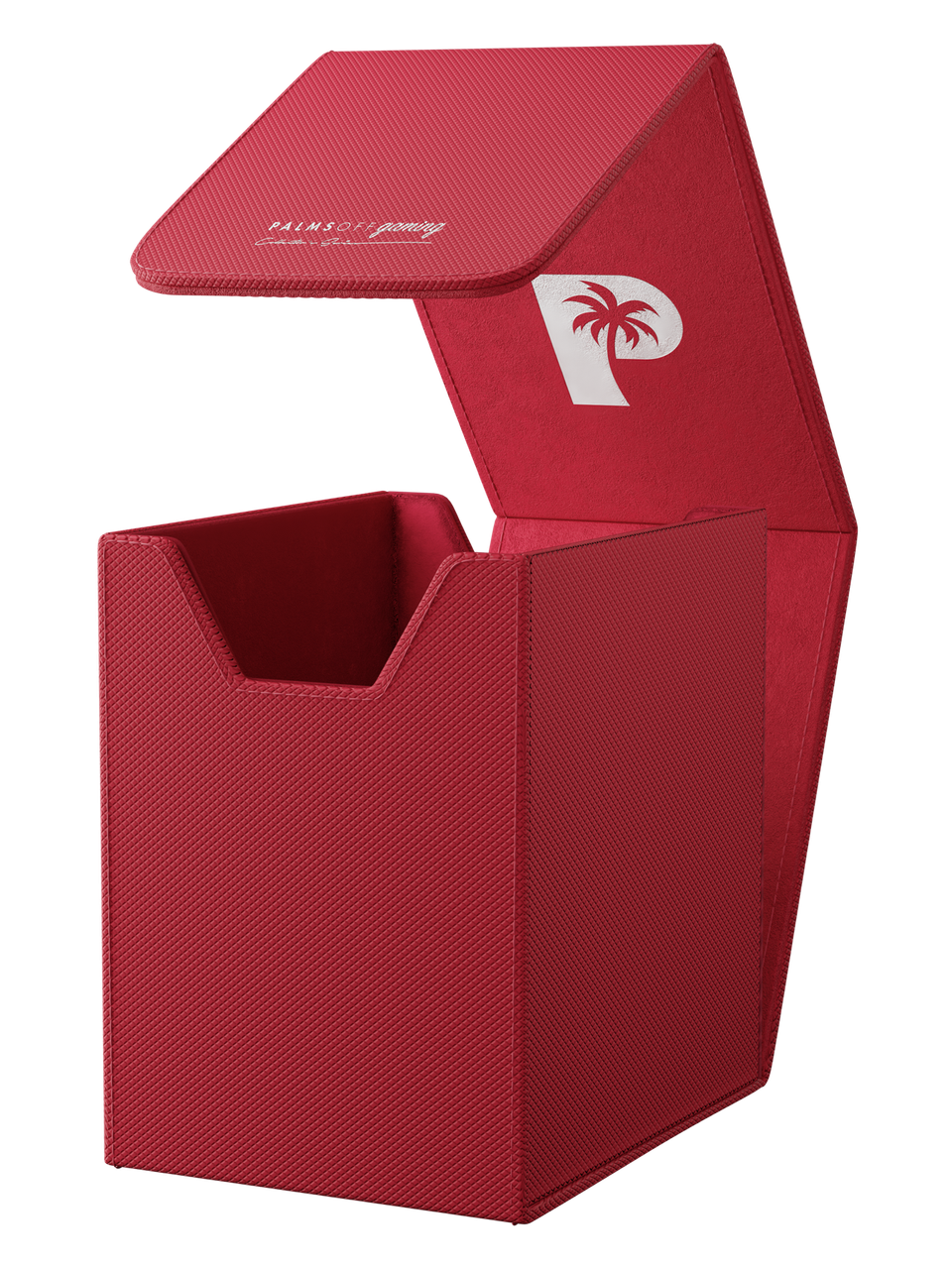Collector's Series Graded Card Case Small - Red - Palms Off Gaming