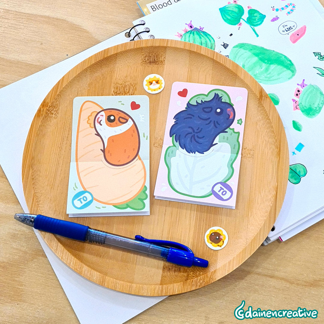 Artist Series - Foldy Memos - Dainencreative