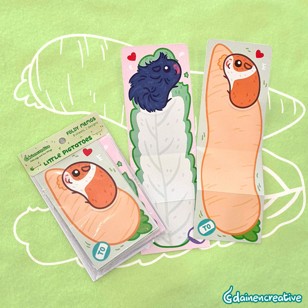 Artist Series - Foldy Memos - Dainencreative