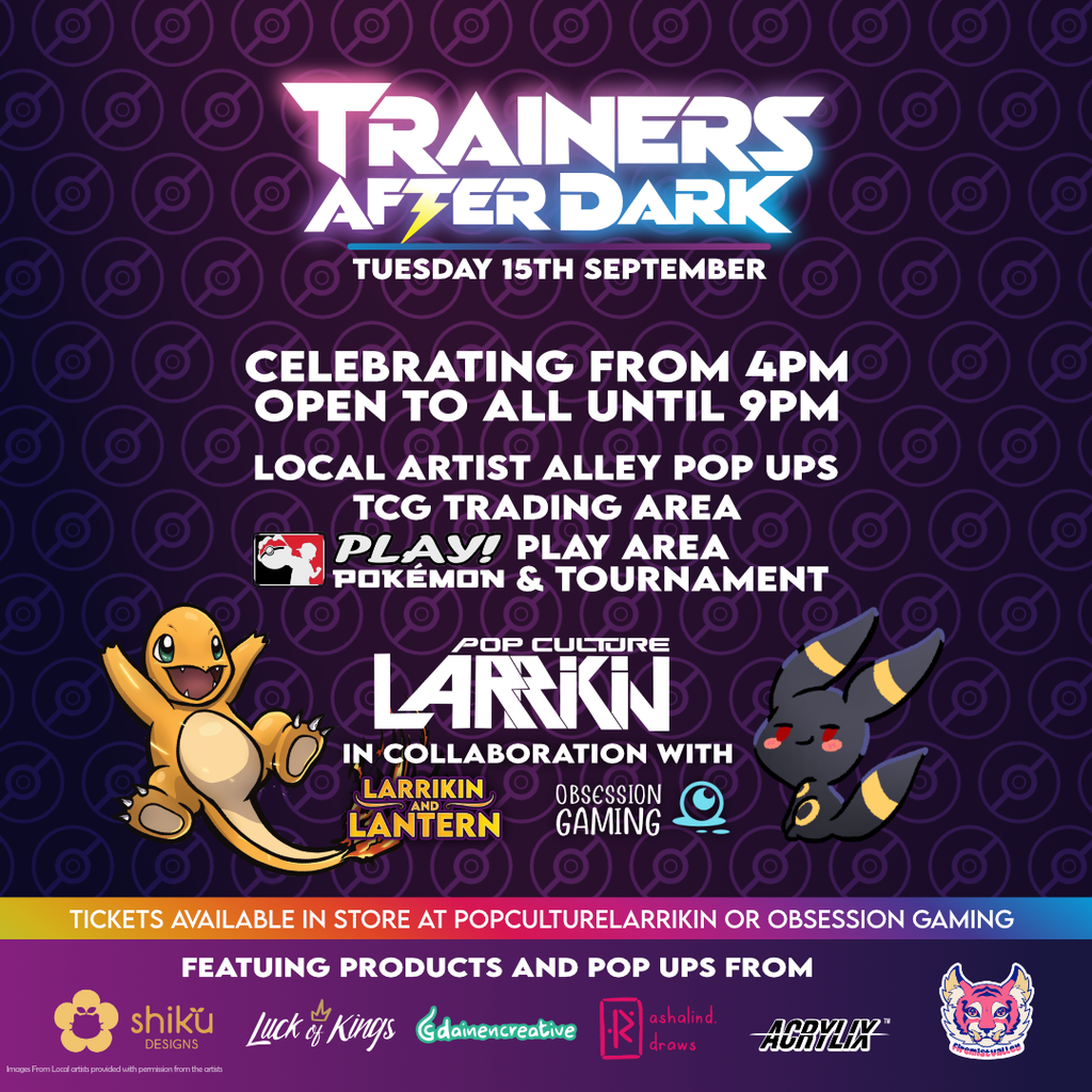 Pokémon TCG: Trainers After Dark - 30th Celebration & Midnight Launch