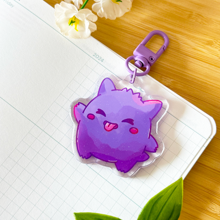 Gengar Keychain - Pop Culture Larrikin 