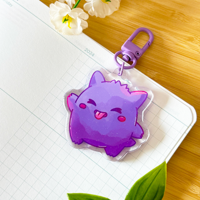 Gengar Keychain - Pop Culture Larrikin 