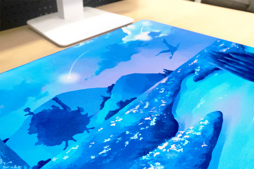 Image of Ghibli Over the Decades XXL Deskmat - Shiku - Pop Culture Larrikin 