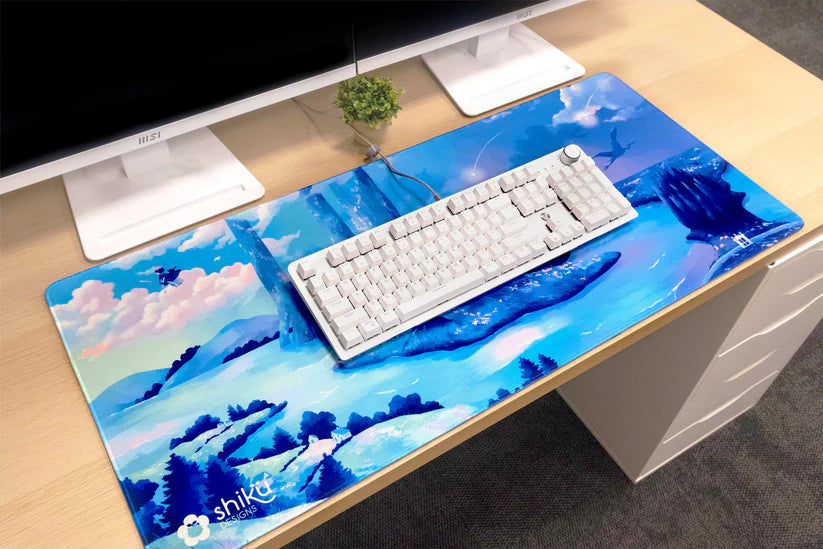 Image of Ghibli Over the Decades XXL Deskmat - Shiku - Pop Culture Larrikin 