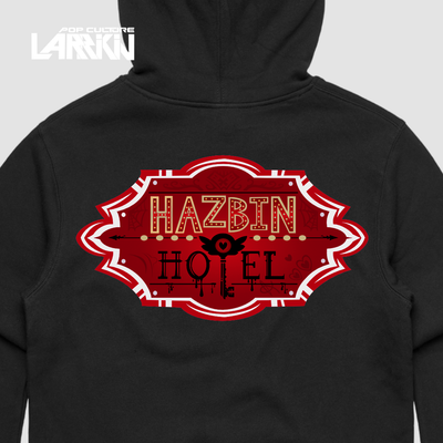 Hazbin Hotel Inspired Hoodie - Razzle Dazzle Design - Larrikin Original - Pop Culture Larrikin
