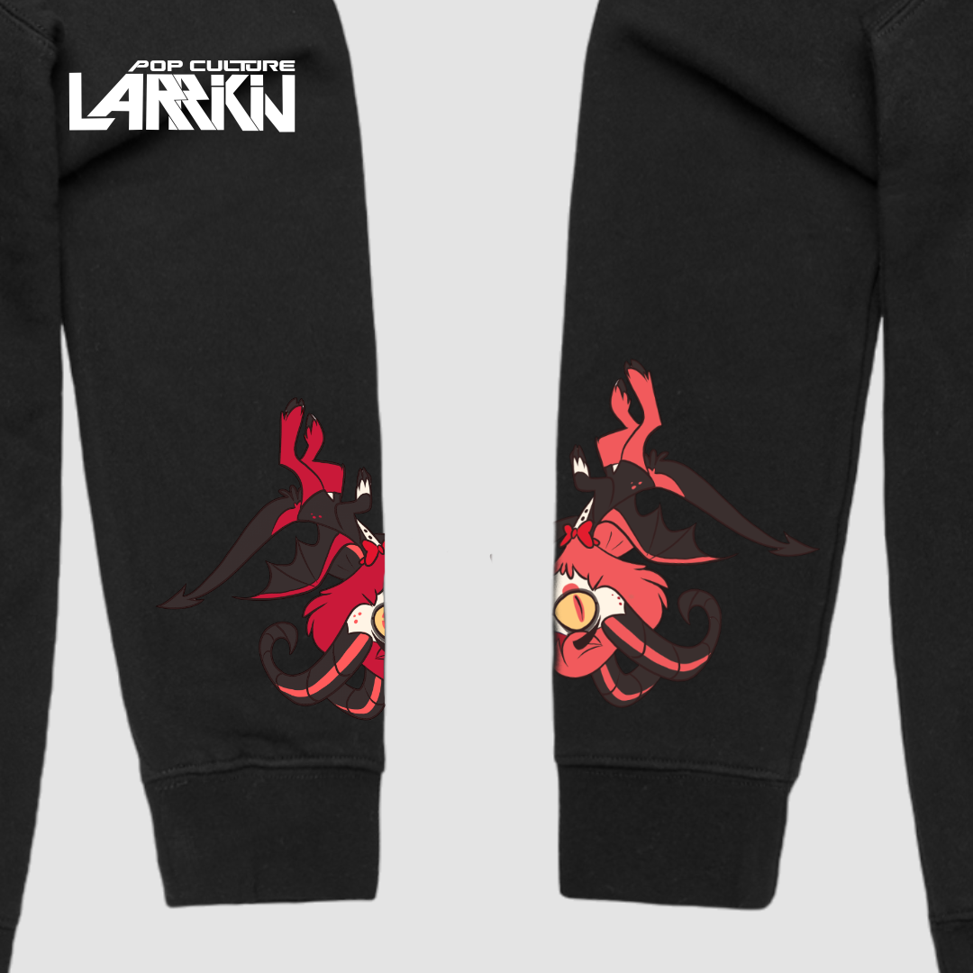 Hazbin Hotel Inspired Hoodie - Razzle Dazzle Design - Larrikin Original - Pop Culture Larrikin