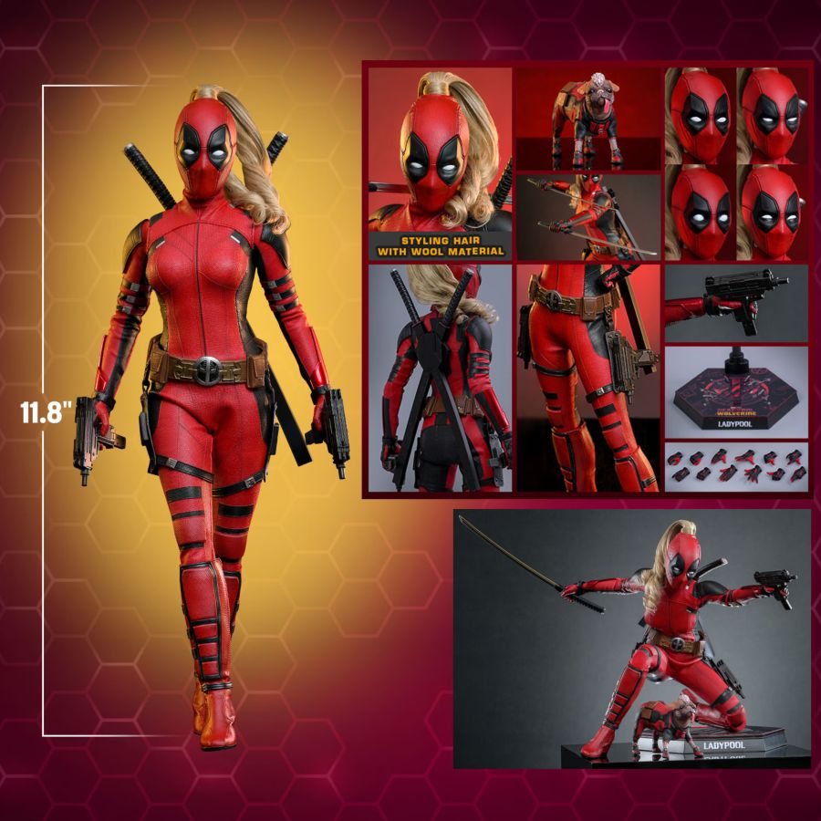Deadpool 3 Ladypool 1: 6 Figure - Pop Culture Larrikin 