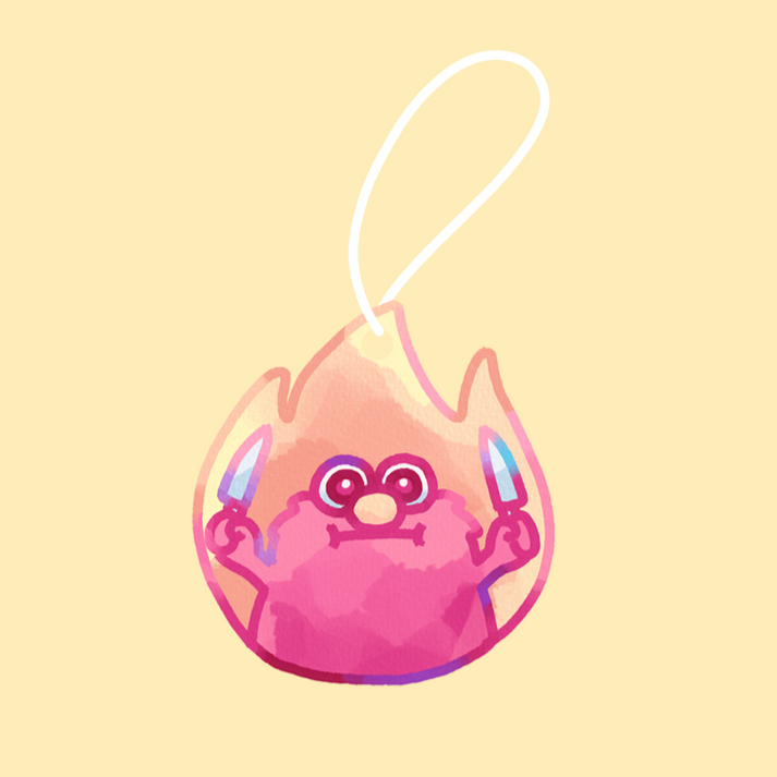 Helmo Air Freshener - Pop Culture Larrikin 