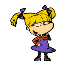 Rugrats - Angelica Enamel Pin - Pop Culture Larrikin 