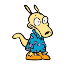 Rocko's Modern Life - Rocko Enamel Pin - Pop Culture Larrikin 