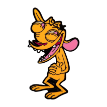 Ren & Stimpy - Ren Enamel Pin - Pop Culture Larrikin 