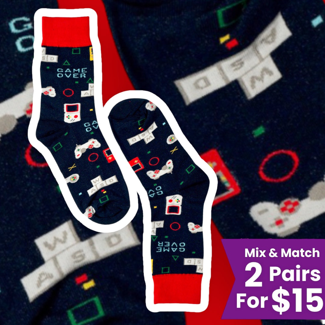 Free To Play! - Socks. - Pop Culture Larrikin