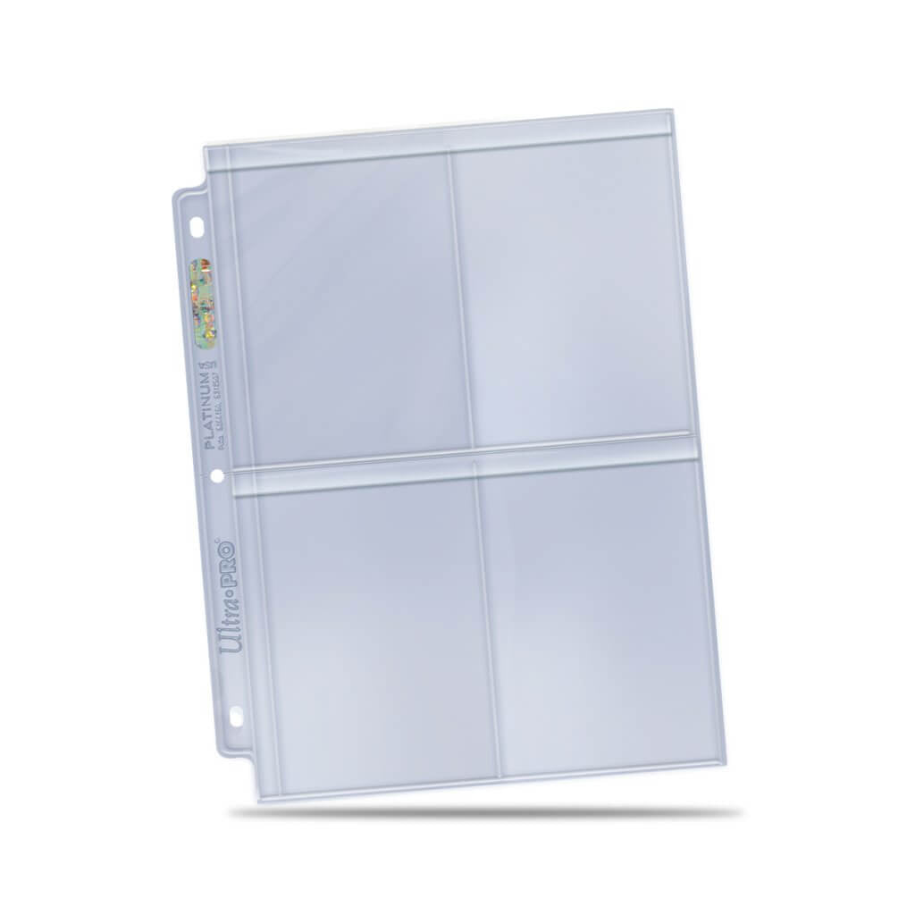 3R Binder 4-Pocket Page - Ultra-PRO (per sheet) - Pop Culture Larrikin