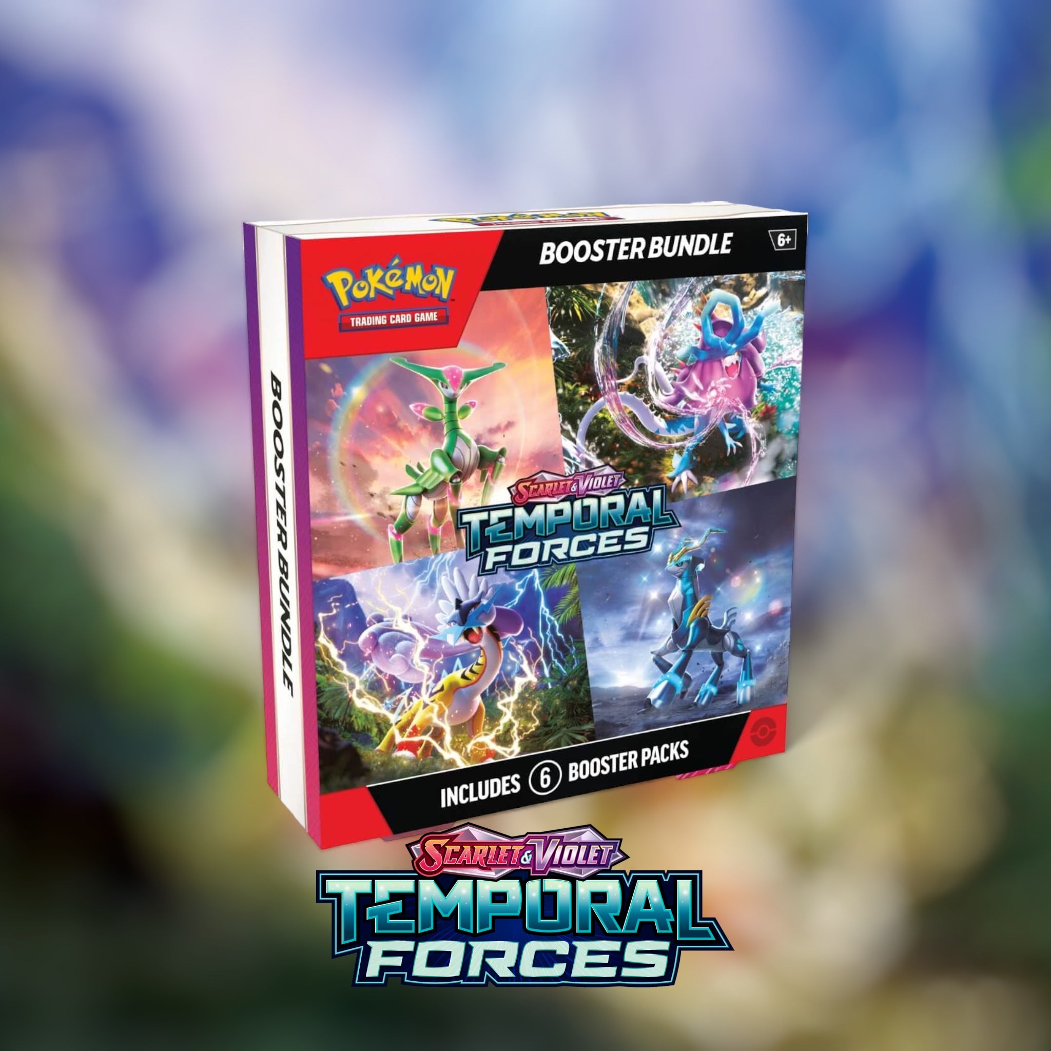 Temporal Forces - Booster Bundle - Pokémon TCG: Scarlet & Violet - Pop Culture Larrikin 