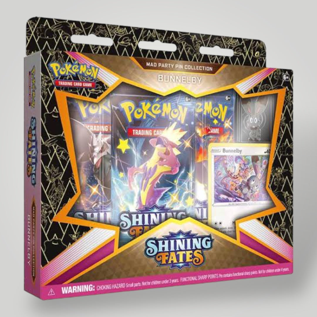 Shining Fates Mad Party Pin Collection - Pokémon - Pop Culture Larrikin 