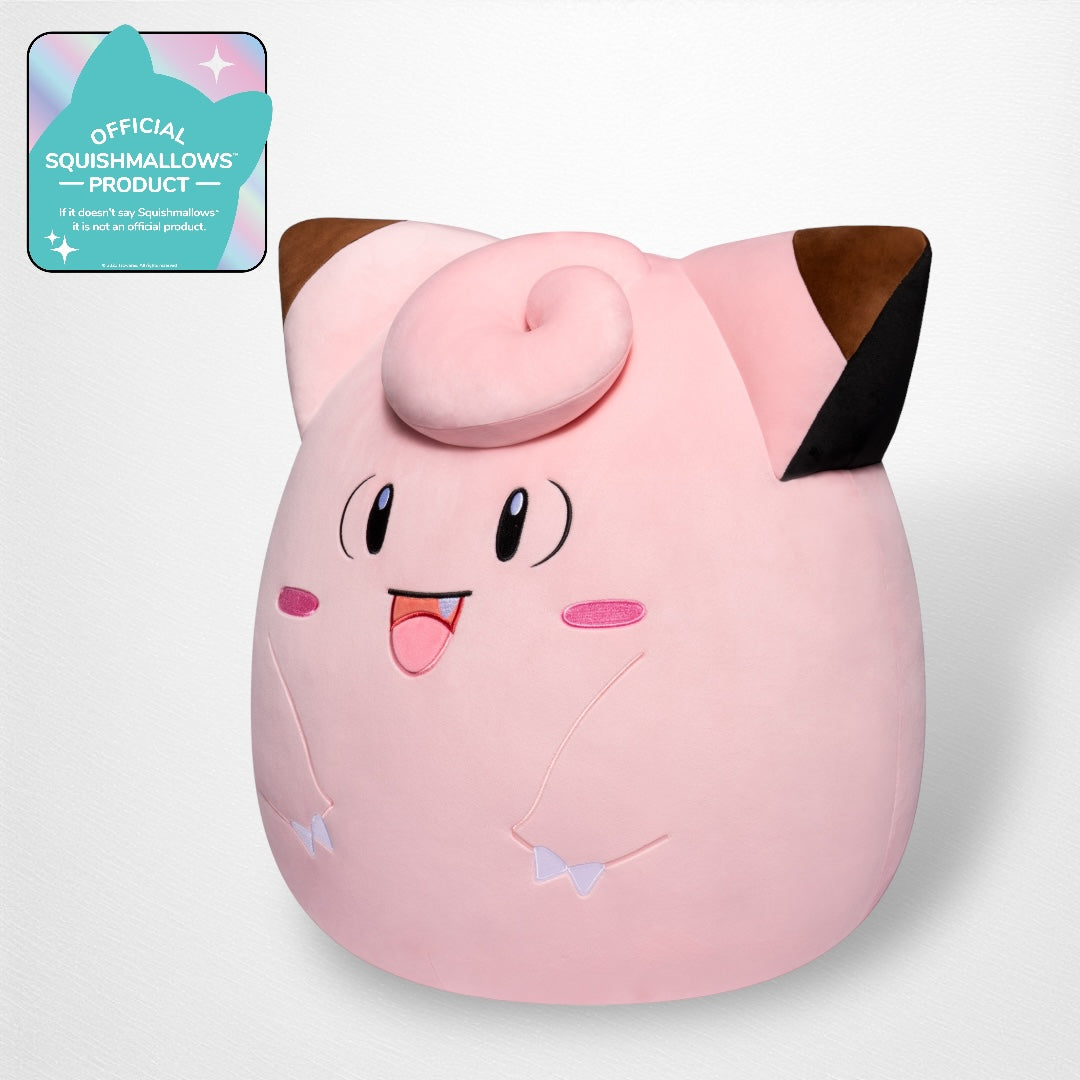 Pokemon - Clefairy (14Inch) - Squishmallow - Pop Culture Larrikin 
