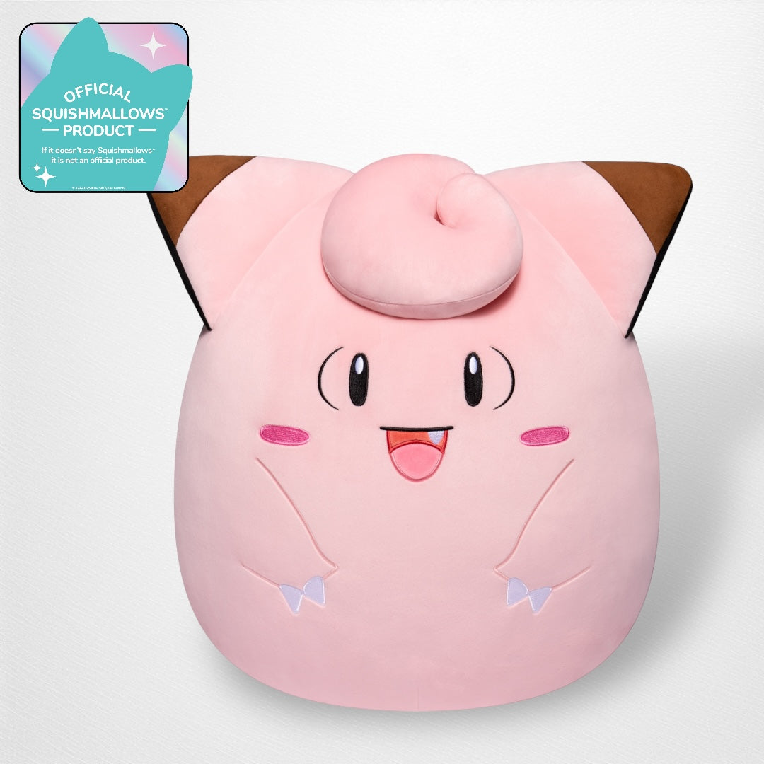 Pokemon - Clefairy (14Inch) - Squishmallow - Pop Culture Larrikin 