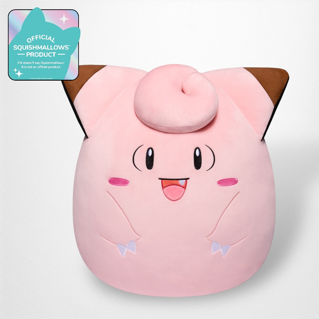 Pokemon - Clefairy (14Inch) - Squishmallow - Pop Culture Larrikin